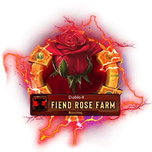 Diablo 4 Fiend Rose Boosting