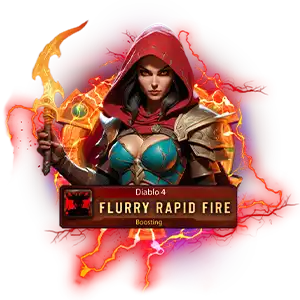Diablo 4 Flurry Rapid Fire Rogue Leveling Service