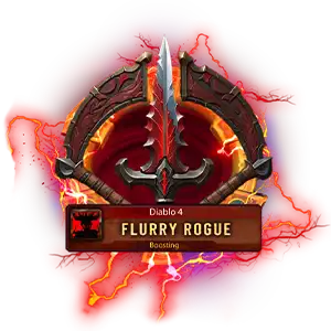 Diablo IV Flurry Rogue Build Leveling Carry