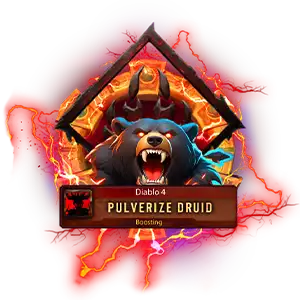 D4 Pulverize Druid Build Boost