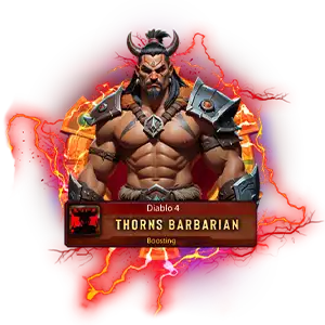 Diablo 4 Season 4 Thorns Barbarian Build Boost service
