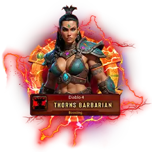 D4 Thorns Barbarian Build Service