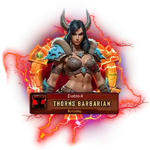 D4 Thorns Barbarian Build Boosting